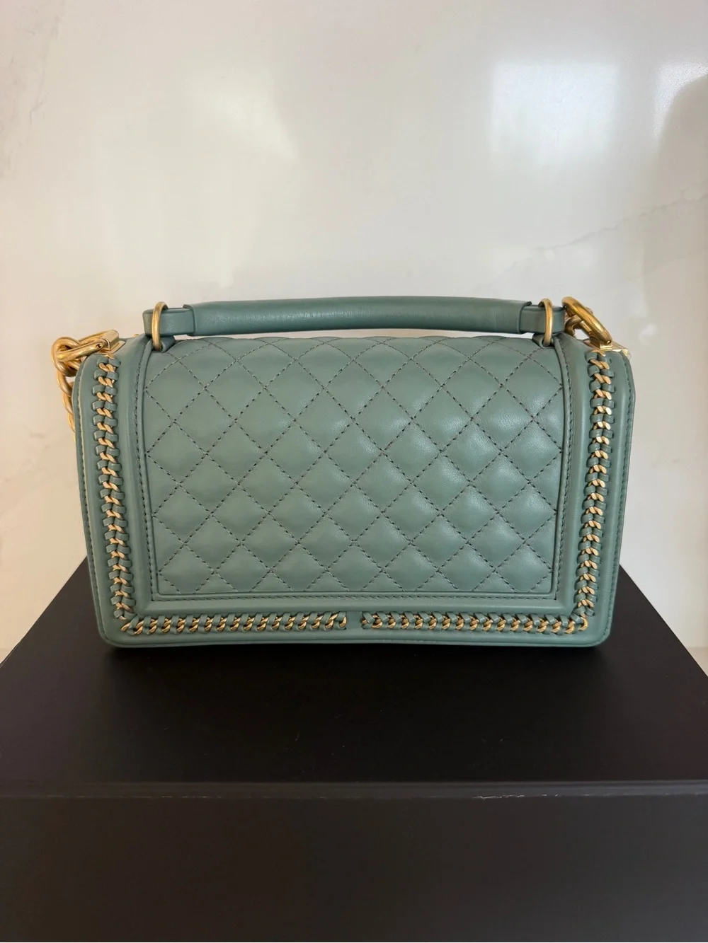 CHANEL Top Handle Boy Bag
